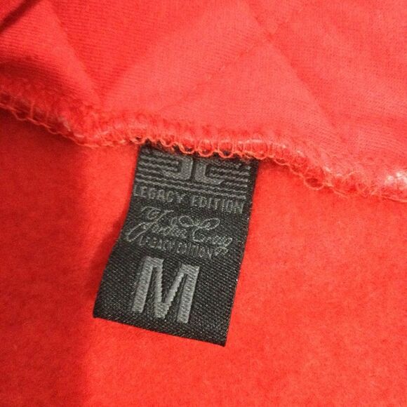 Jordan Craig Sweatshirt Women’s Size Medium Color Red Full Zipper Hoodie - Picture 5 of 11